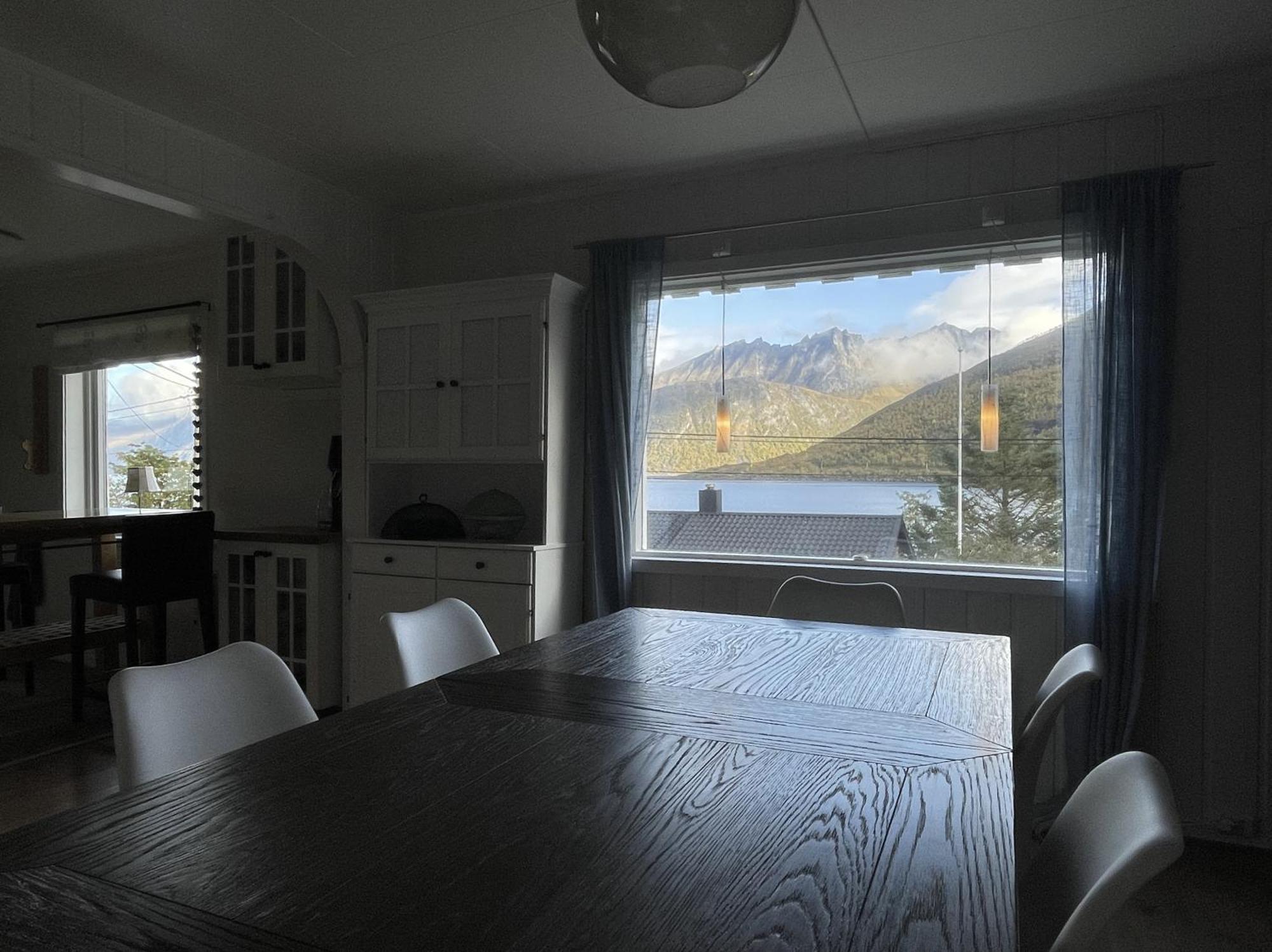 Vacation Home In Fjordgard With Views Of Segla And The Fjord Exterior photo